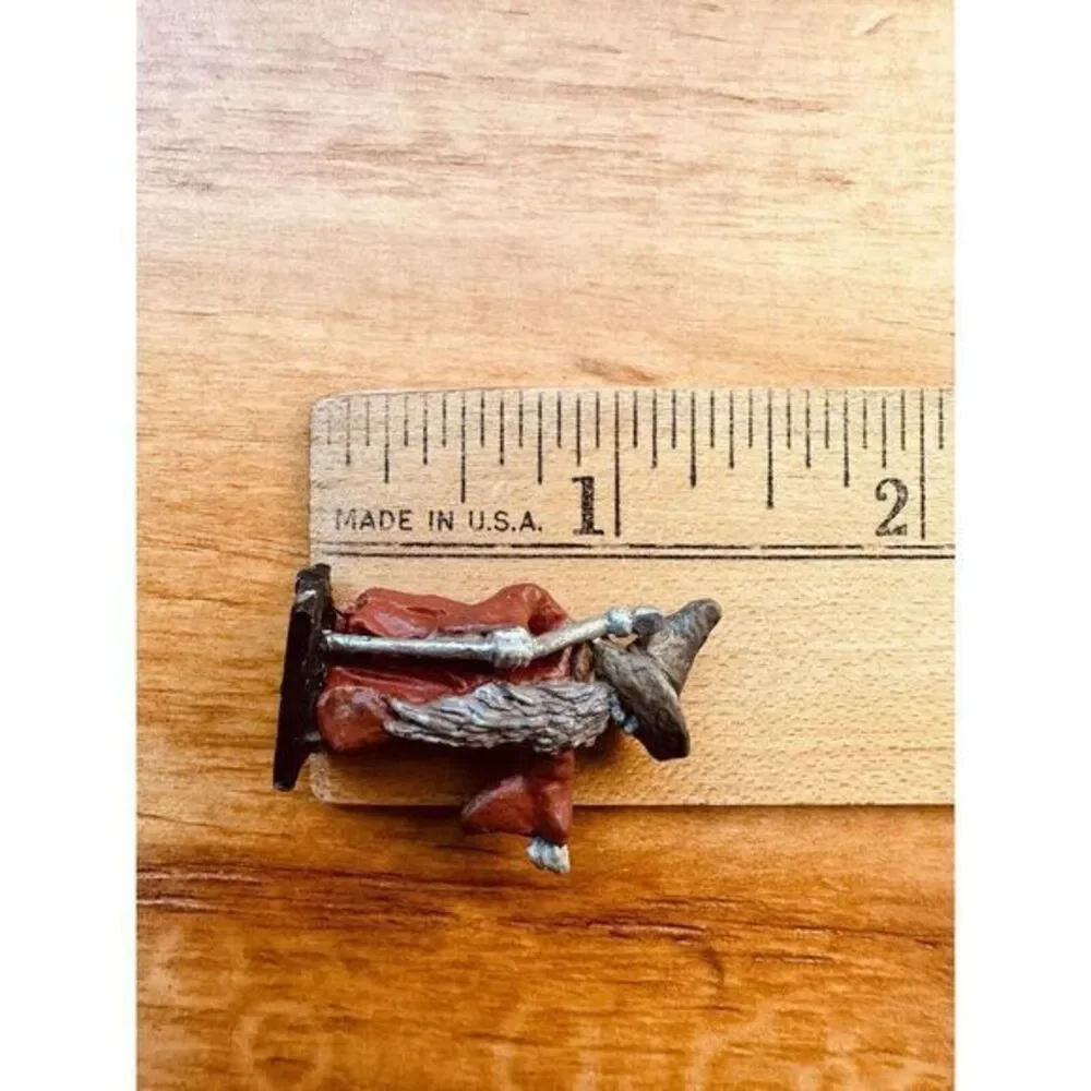 Wizard Merlin Sorcerer Armor Class 2 Miniature‎ Fantasy AD&D Hand Painted 1970's